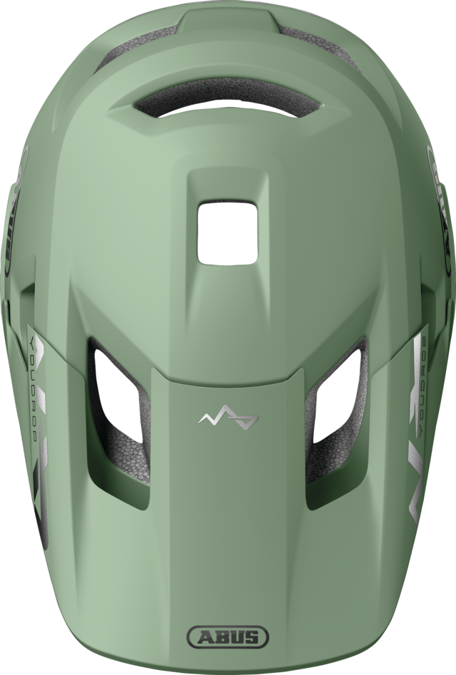 Capacete BTT ABUS YOUDROP FF Junior Mist Verde