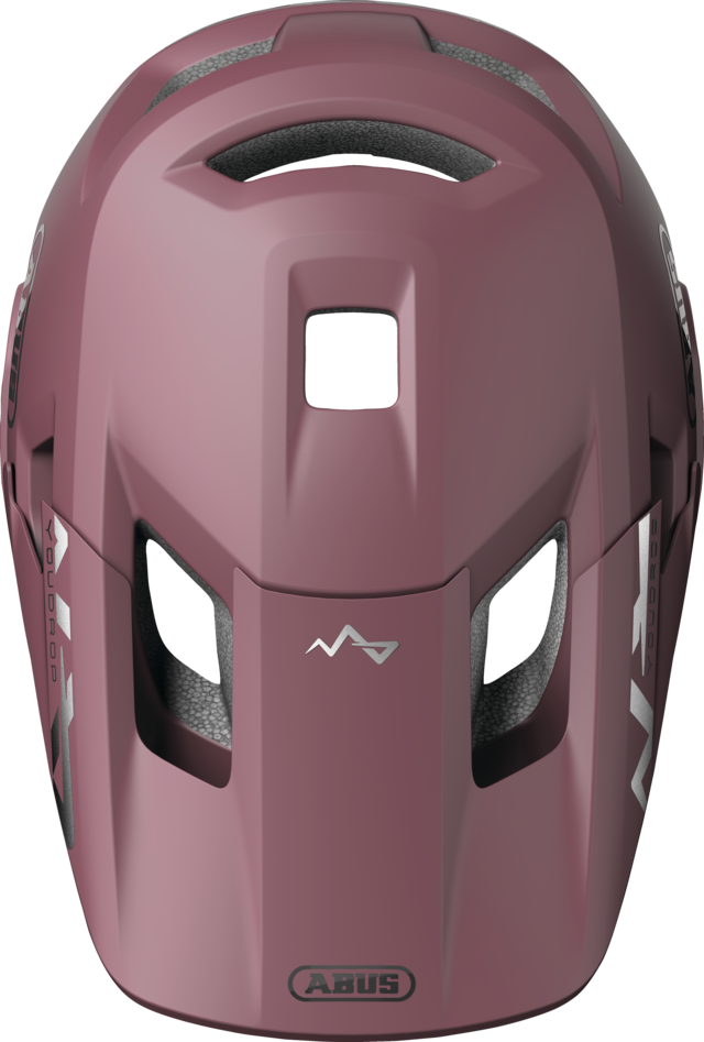 Capacete de BTT ABUS YOUDROP FF Júnior Blush Vermelho