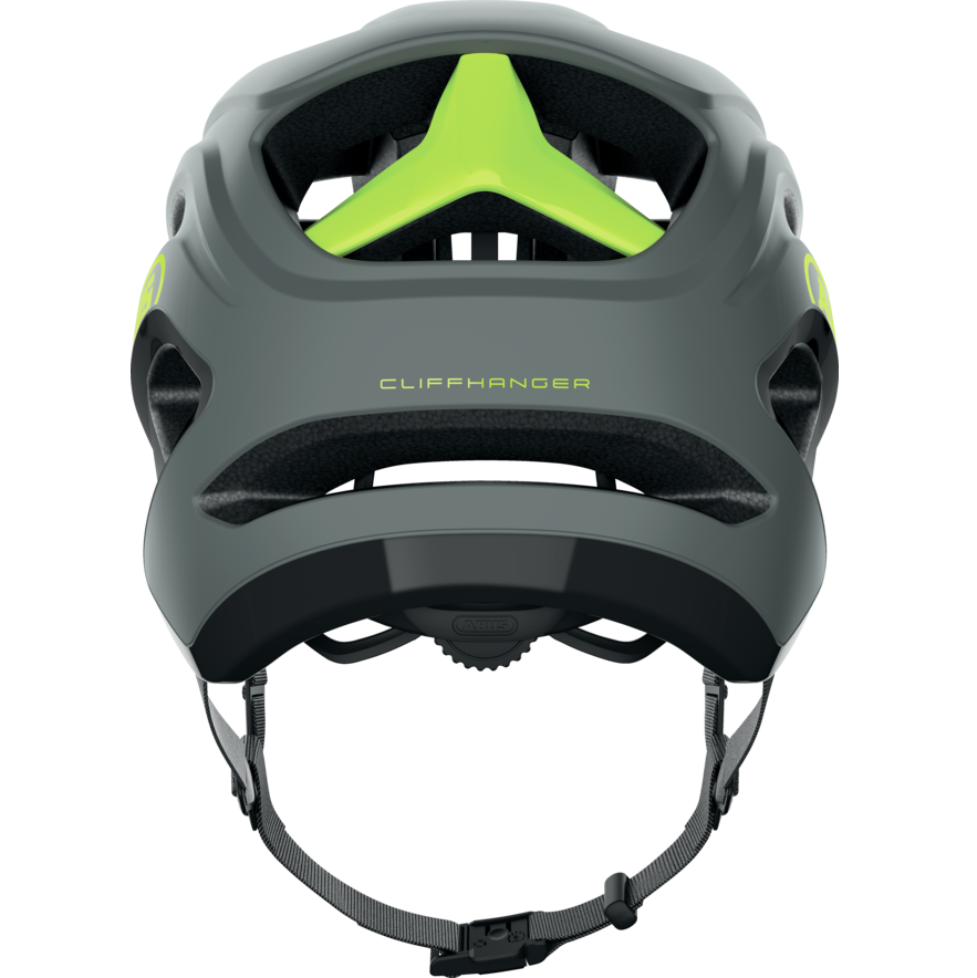 Capacete de BTT ABUS CLIFFHANGER CONCRETE Cinzento