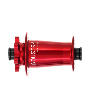 Cubo Dianteiro INDUSTRIE NINE Hydra 15x110 mm Boost Disco 6 Furos Vermelho