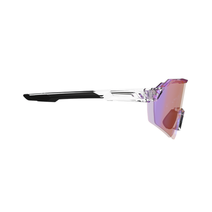 Óculos LEATT RIDEVIZ LITE SMALL Transparente Lente Iriz Crystal Fuschia
