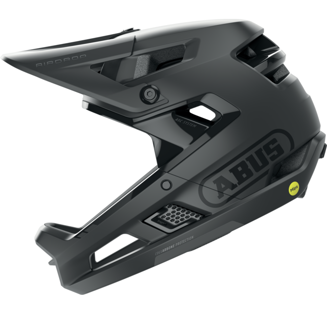 Capacete ABUS AIRDROP MIPS MTB Preto Mate