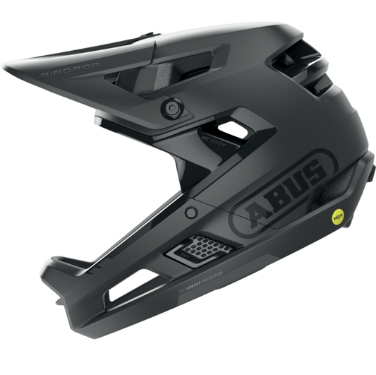 Capacete ABUS AIRDROP MIPS MTB Preto Mate