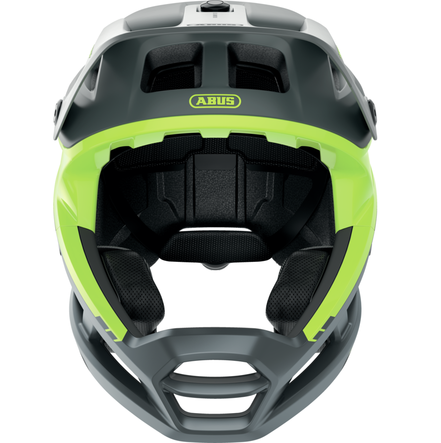 Capacete ABUS AIRDROP MIPS MTB Cinzento/Amarelo