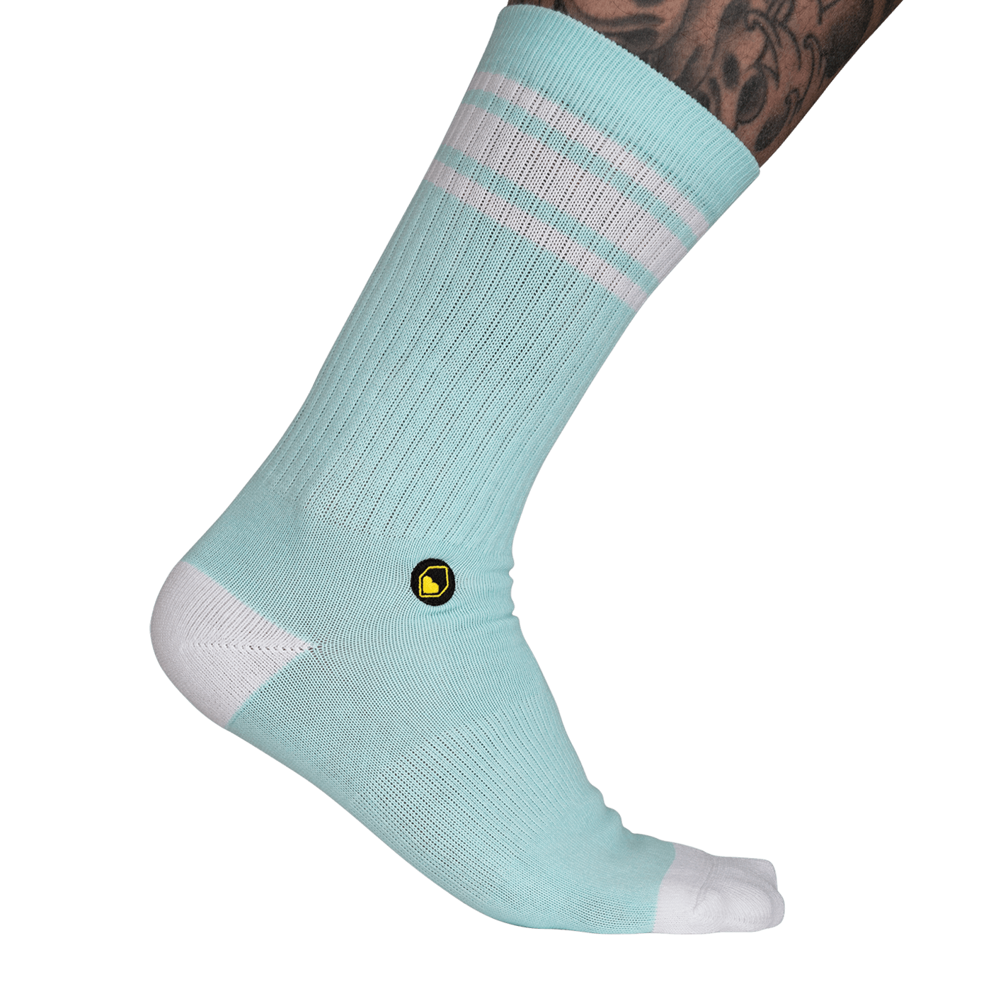 Meias BURGTEC EVERYDAY CREW Azul-celeste