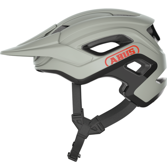 Capacete de BTT ABUS CLIFFHANGER CHALK Cinzento