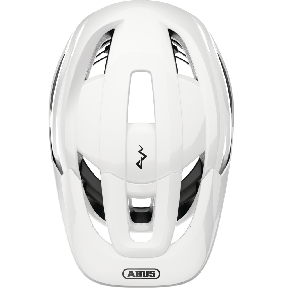 Capacete de BTT ABUS CLIFFHANGER MIPS Branco