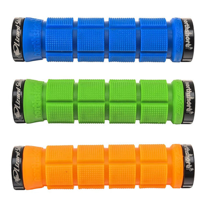 Grips LIZARD SKINS NORTHSHORE Lock-On Preto/Prata