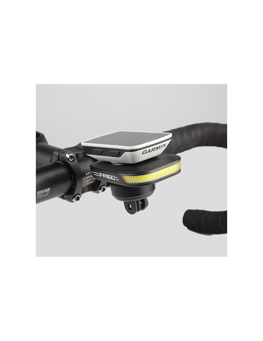 Luz frontal RAVEMEN FR 160 - Garmin/Wahoo