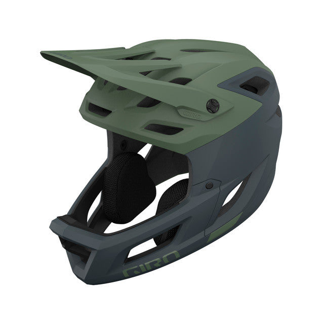 Capacete de BTT GIRO COALITION MIPS SPHERICAL Cinzento/Verde