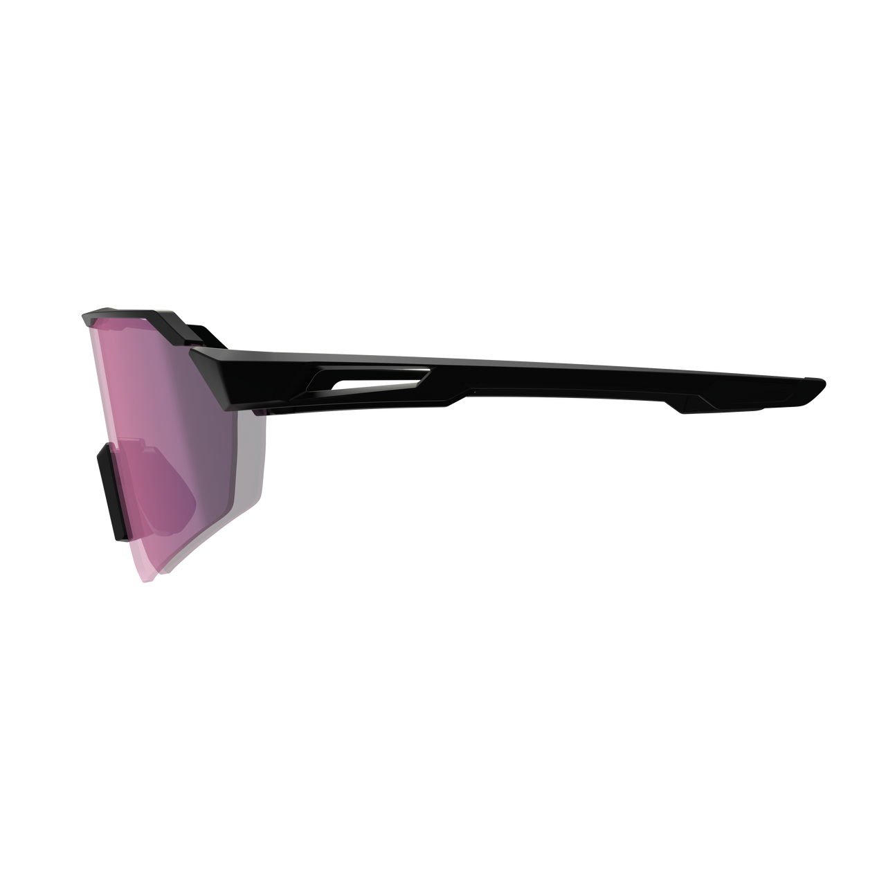 Óculos LEATT RIDEVIZ Lite Cryztal Satin Preto CRYZTAL Violeta 30 VLT