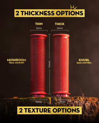 Punhos PEATY'S MONARCH PRO KNURL Supersoft Black