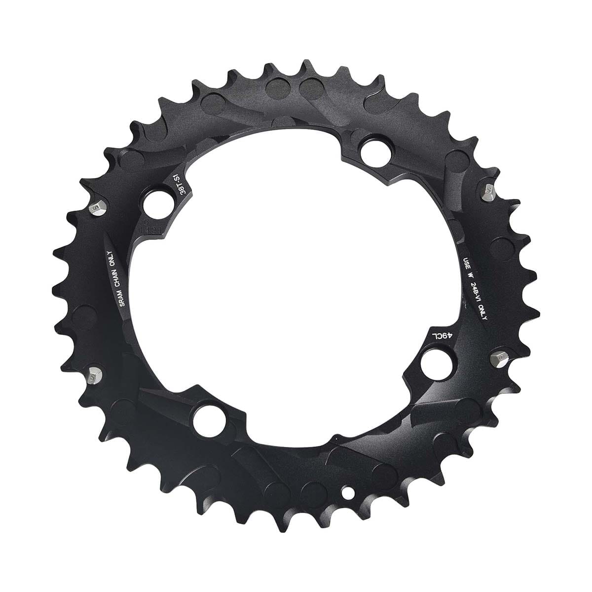 Plateau Extérieur SRAM MTB 104BCD 10V 4 Trous 104 mm