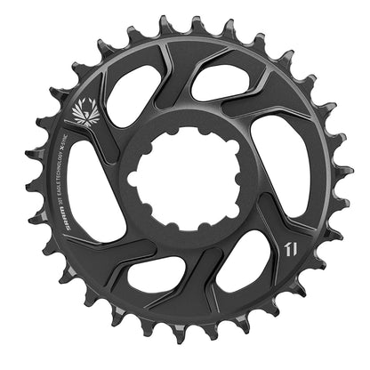 Prato Mono SRAM X-SYNC2 EAGLE BOOST 12V Direct Mount Offset 3mm Alu Preto
