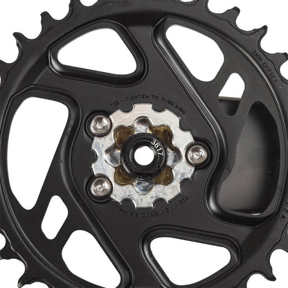 Pedaleira 12V TRUVATIV EAGLE DESCENDANT CARBON BOOST DUB Direct Mount Preto