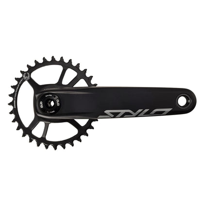 Pedaleira 12V TRUVATIV EAGLE STYLO ALU 6K X-SYNC2 DUB Direct Mount Preto