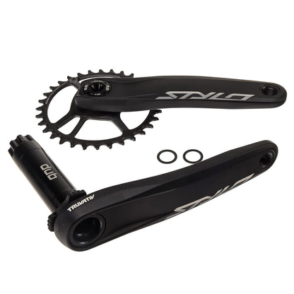Pedaleira 12V TRUVATIV EAGLE STYLO ALU 6K X-SYNC2 DUB Direct Mount Preto