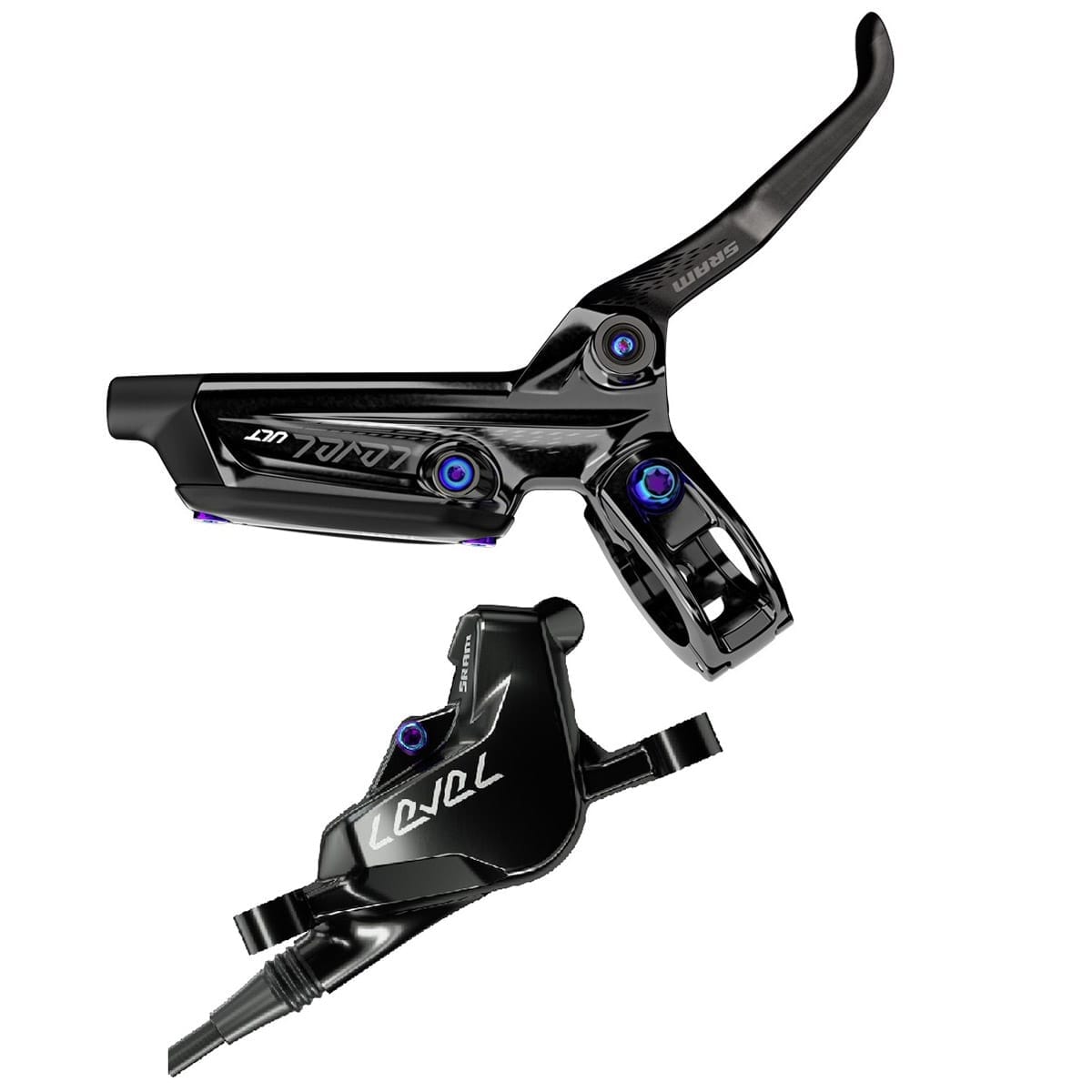 Par de travões SRAM LEVEL ULTIMATE Preto/Cinza