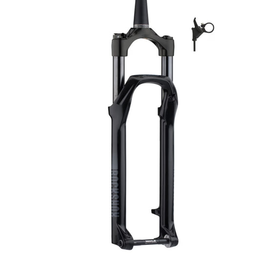 ROCKSHOX JUDY SILVER TK REMOTE 27.5 SoloAir Tapered Fork Axle 15x110 mm Boost Preto