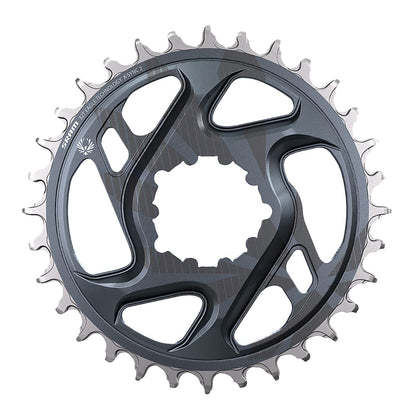 Prato Mono SRAM X-SYNC 2 EAGLE 12V Direct Mount Offset 6 mm Cinzento Lunar