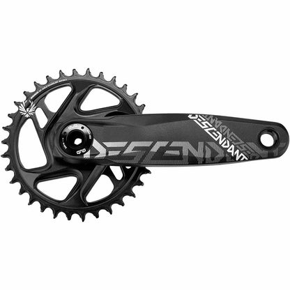 Pedaleiro 10/11V TRUVATIV DESCENDANT ALL DH DUB83 Preto