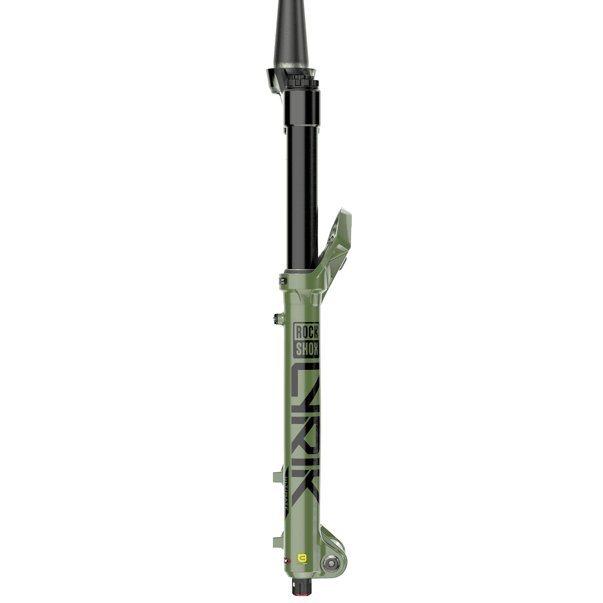 Fourche ROCKSHOX LYRIK ULTIMATE CHARGER 3 RC2 27,5 DebonAir Conique Axe 15 mm Boost Vert 2023 00.4020.694.