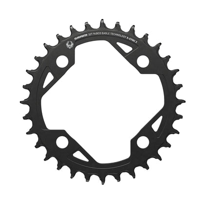 Prato Mono SRAM X-SYNC 2 94BCD EAGLE EMTB 12V 4 Furos 94mm