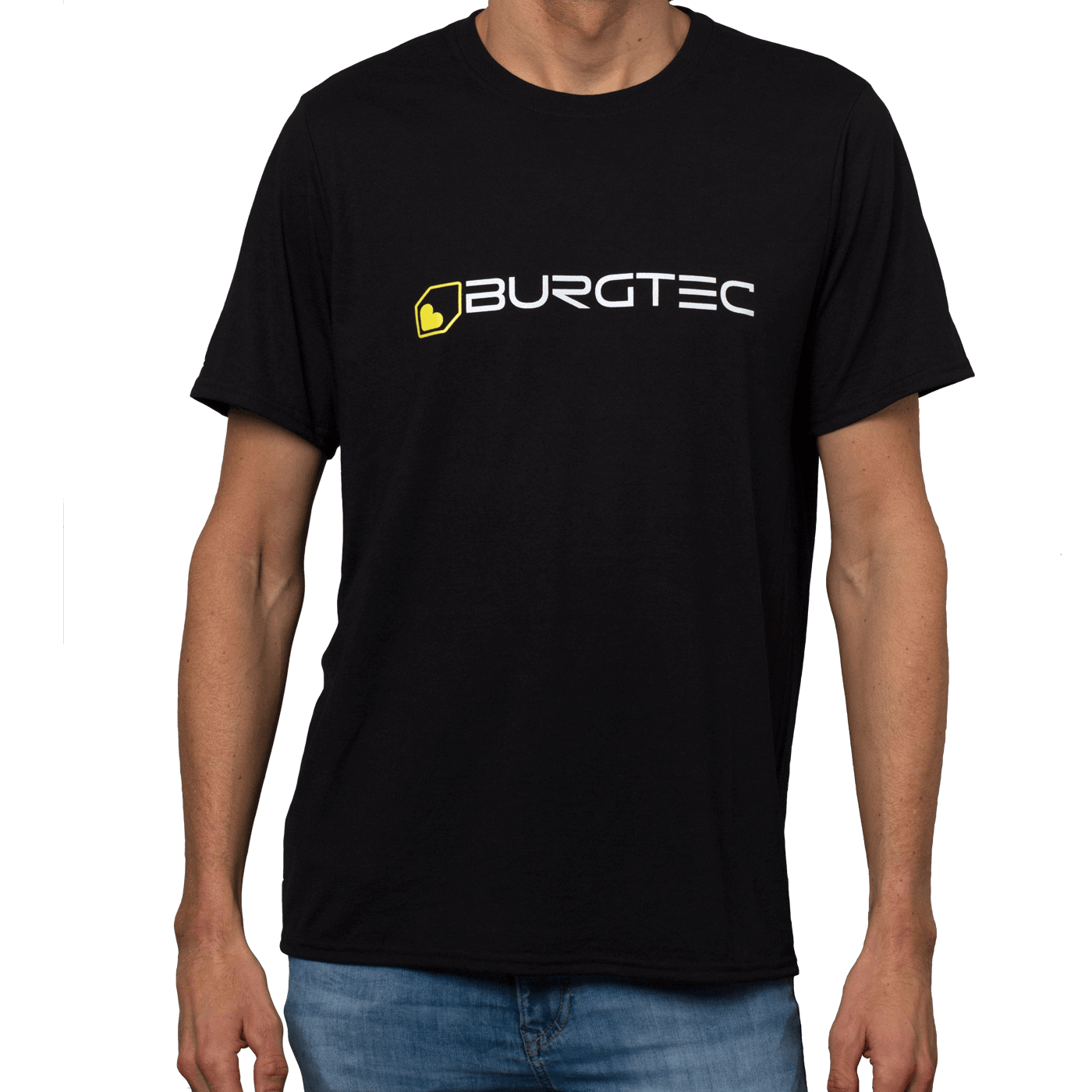 T-Shirt com logótipo BURGTEC Preto