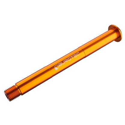 Eixo de Roda Dianteira BURGTEC para Garfo FOX 15x110 mm Boost Dianteiro 2021 Laranja