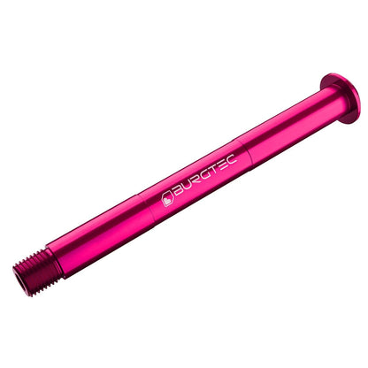 Eixo de Roda Dianteira BURGTEC para Forquilha FOX 15x110 mm Boost Dianteiro 2021 Rosa
