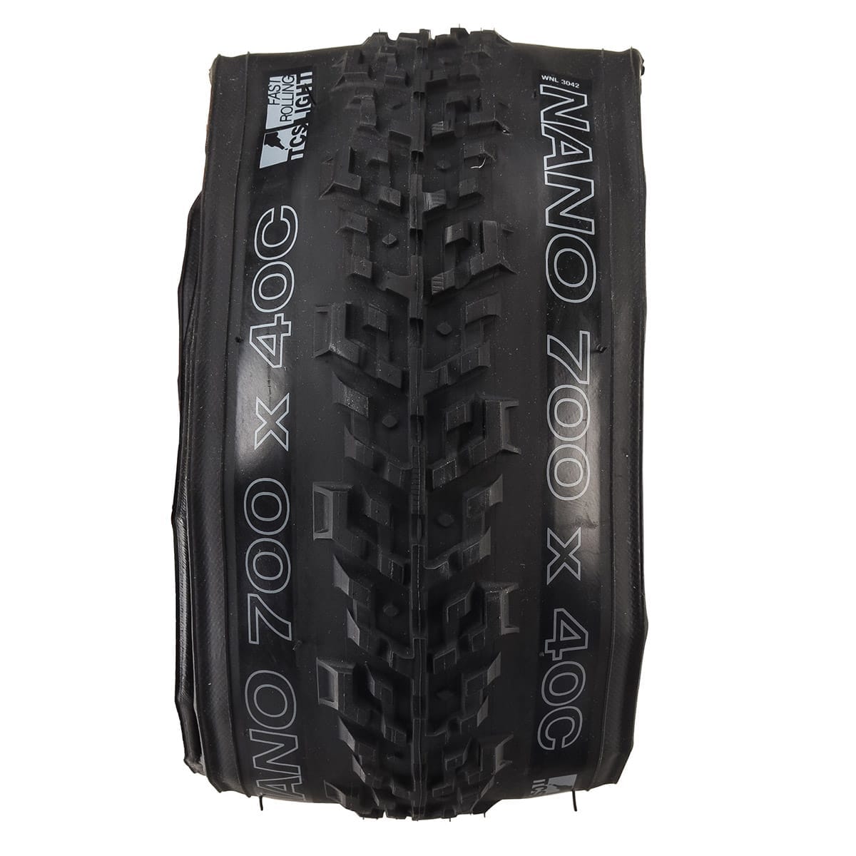 Pneu WTB NANO 40 TCS Light 700x40c Tubeless Ready  Noir