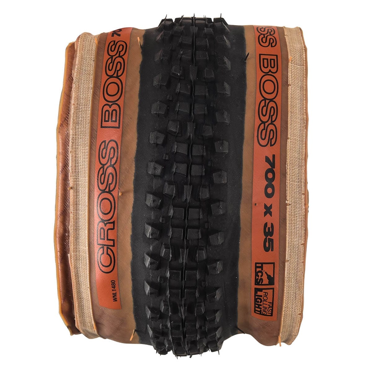 Pneu WTB CROSS BOSS TCS Light 700x35c Tubeless Ready  Beige