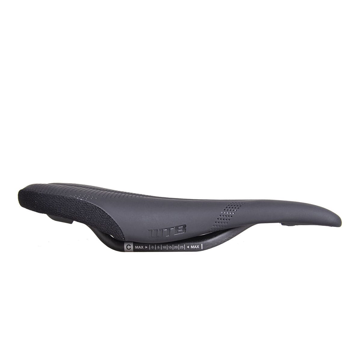 Selle WTB SILVERADO 135 mm Rails Carbone Noir