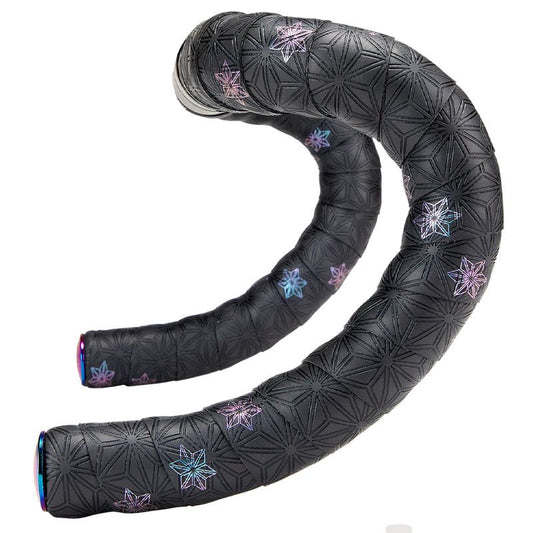 Fita para guiador SUPACAZ SUPER STICKY KUSH GALAXY Preto/Multicolor