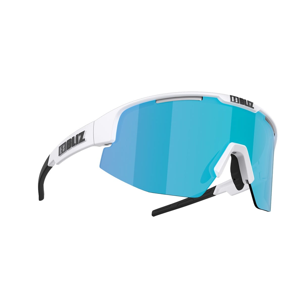 Lunettes BLIZ MATRIX Blanc Ecran Bleu Iridium