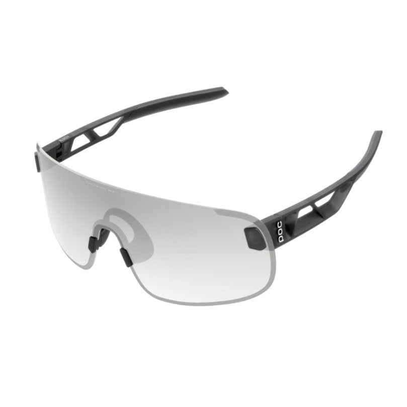 POC ELICIT Translucent Black Glasses Clarity Grey Photochromic Lens