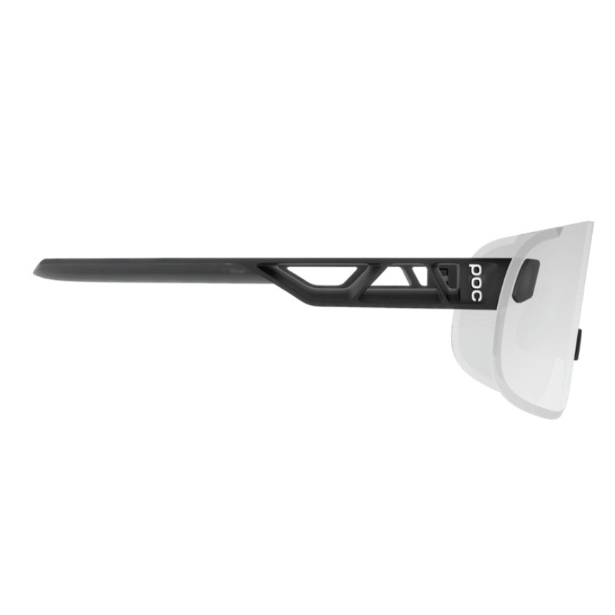 POC ELICIT Translucent Black Glasses Clarity Grey Photochromic Lens