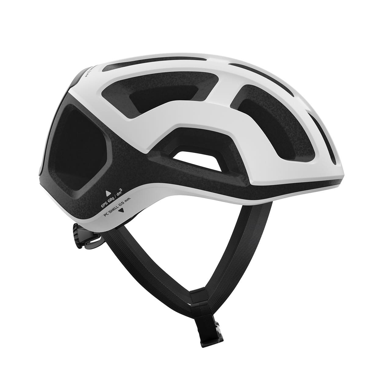 Capacete de estrada POC VENTRAL LITE Branco/Preto Mate