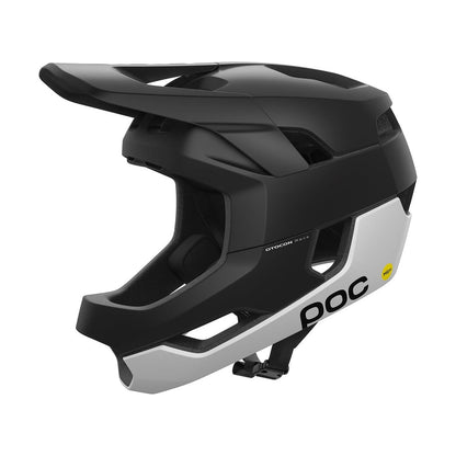 Capacete BTT POC OTOCON RACE MIPS Preto/Branco Mate