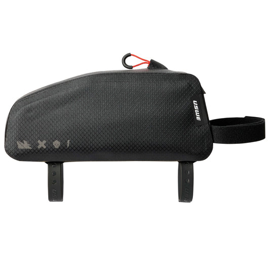 USWE TOP TUBE ZIPPERED 1.2 L Frame Bag Preto