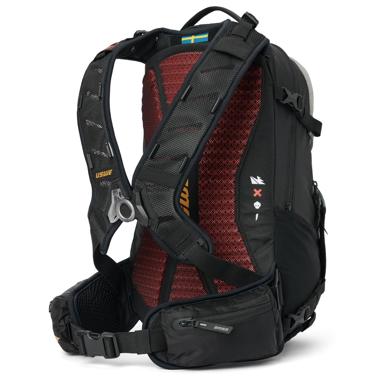 Mochila USWE WATT E-BIKE 25 L Preto