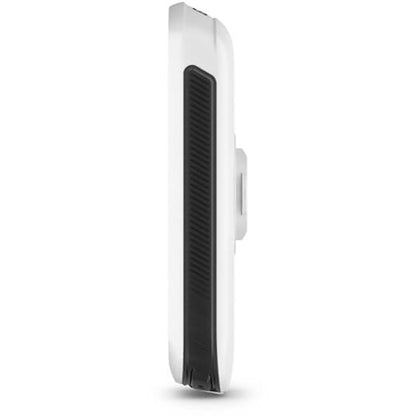 Conjunto GPS GARMIN EDGE EXPLORE 2 POWER com suporte alimentado — vista lateral e grelha da caixa do aparelho