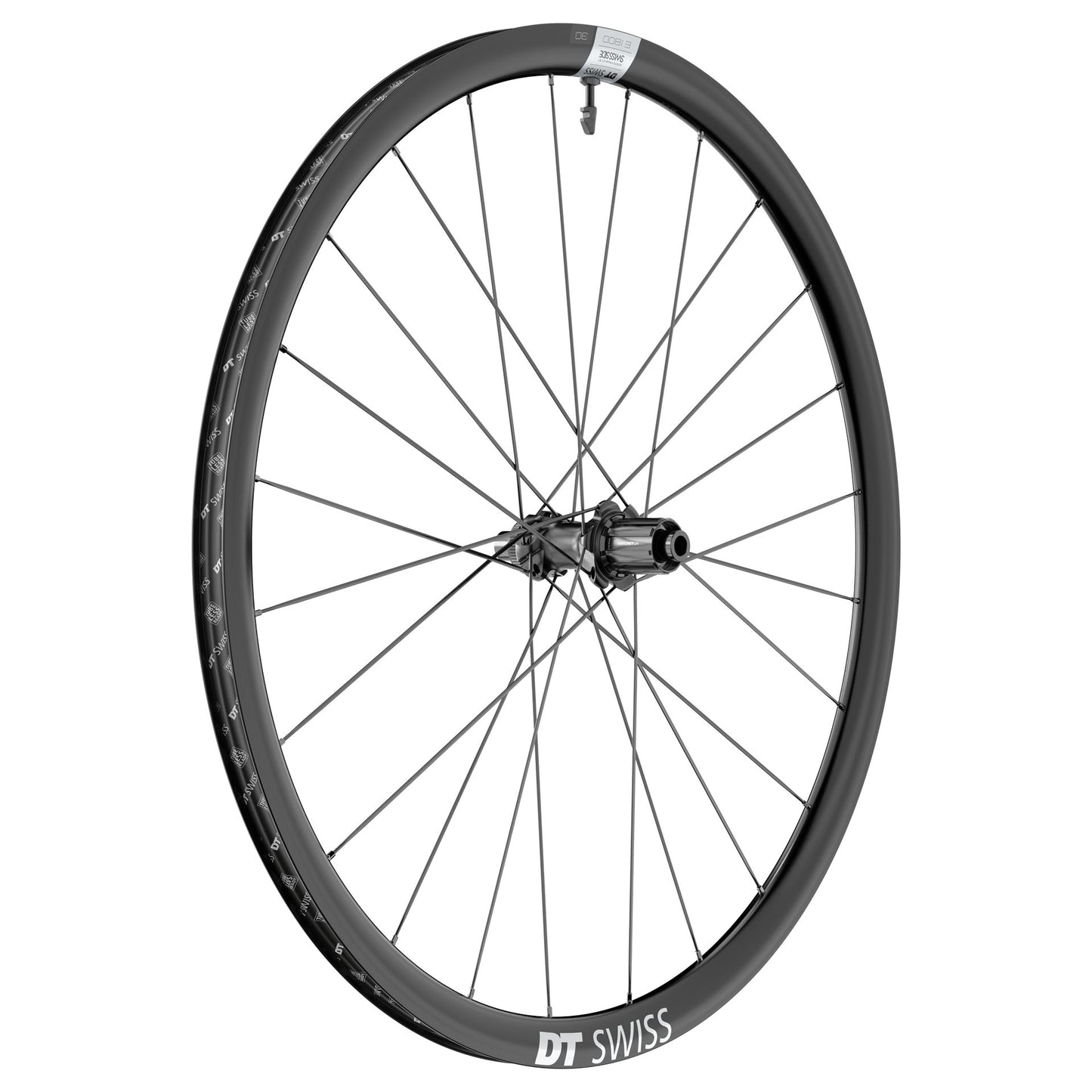 DT SWISS E 1800 SPLINE 30 DISC Roda traseira tubeless ready (bloqueio central)