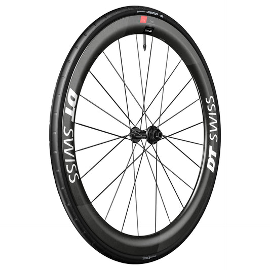 DT SWISS ARC 1100 DICUT WTS SPO 50 DISC Roda dianteira pronta para tubeless (bloqueio central)