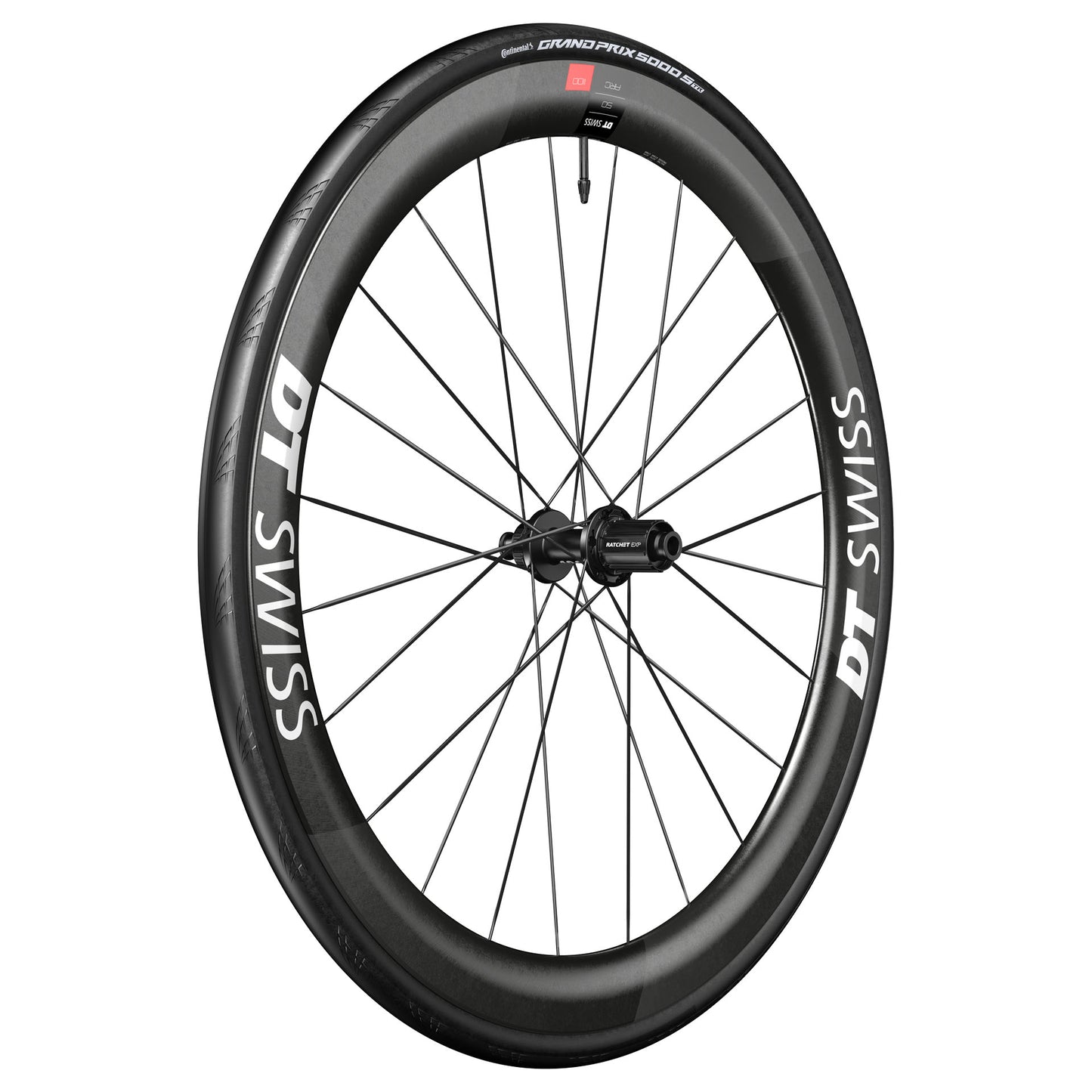 Conjunto de rodas DT SWISS ARC 1100 DICUT WTS SPO 50 DISC Tubeless Ready (bloqueio central)