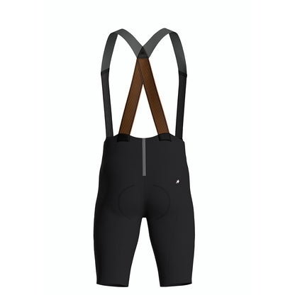 Calção Curto com Suspensórios ASSOS EQUIPE RS SCHTRADIVAR S11 Regular Preto