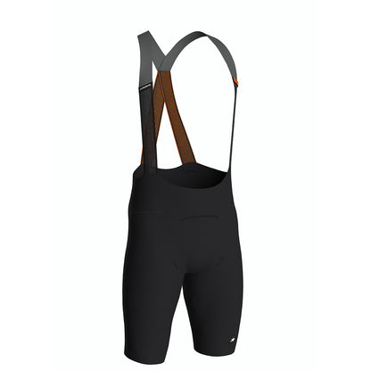 Calção Curto com Suspensórios ASSOS EQUIPE RS SCHTRADIVAR S11 Regular Preto