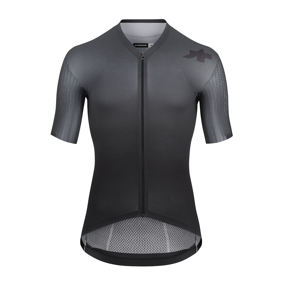 ASSOS EQUIPE RS S11 Camisola de manga curta Preto/Cinzento