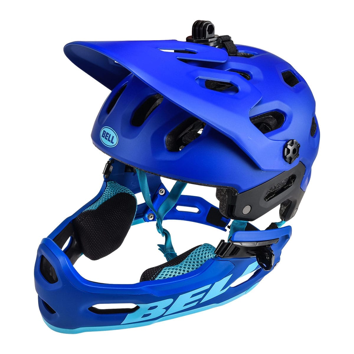 Casque VTT BELL SUPER 3R MIPS Bleu