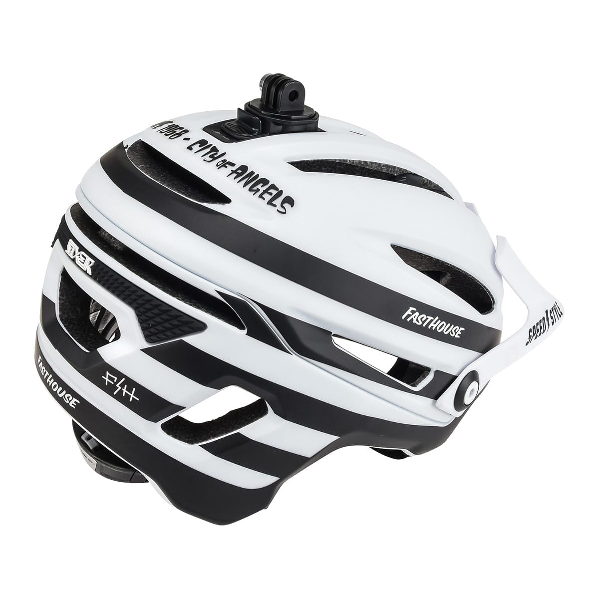 Capacete MTB BELL SIXER MIPS FASTHOUSE Branco/Preto